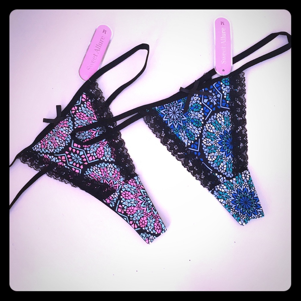 Panties two pieces T-Back style